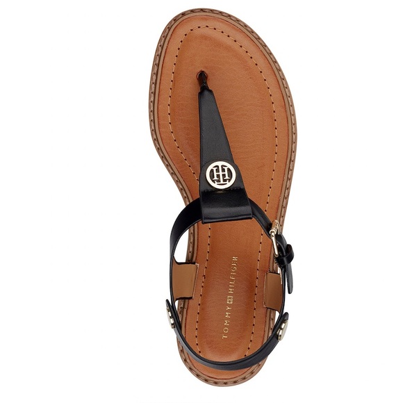 Tommy Hilfiger Women's Black Bennia
Thong Flat Sandals Size 10 Color Black - Picture 2 of 15